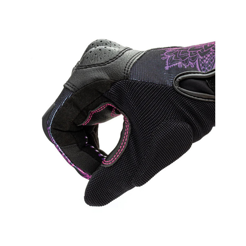 LUVAS STACCA LADY - PRETO/VIOLETA
