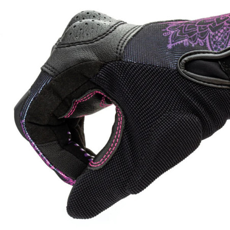 LUVAS STACCA LADY - PRETO/VIOLETA