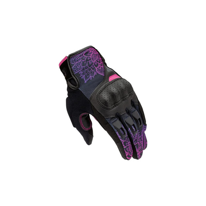 LUVAS STACCA LADY - PRETO/VIOLETA