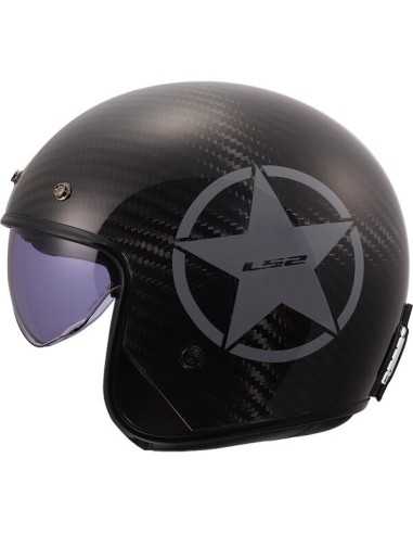 CAPACETE LS2 BOB II CARBON