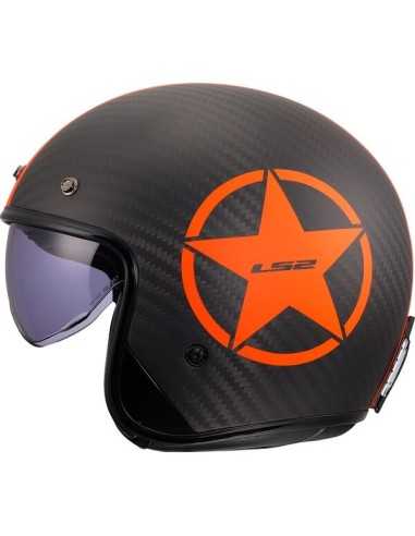 CAPACETE LS2 BOB II CARBON