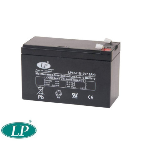 Bateria DJW12-7,8 12v/7,8Ah