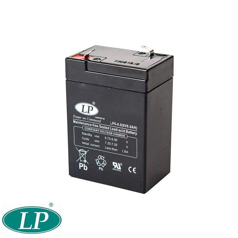 Bateria DJW6-6,0 6V/6Ah