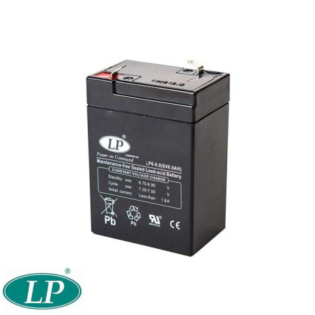 Bateria DJW6-6,0 6V/6Ah
